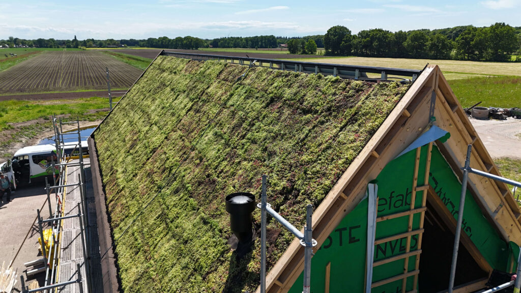Hellend groendak Oldebroek