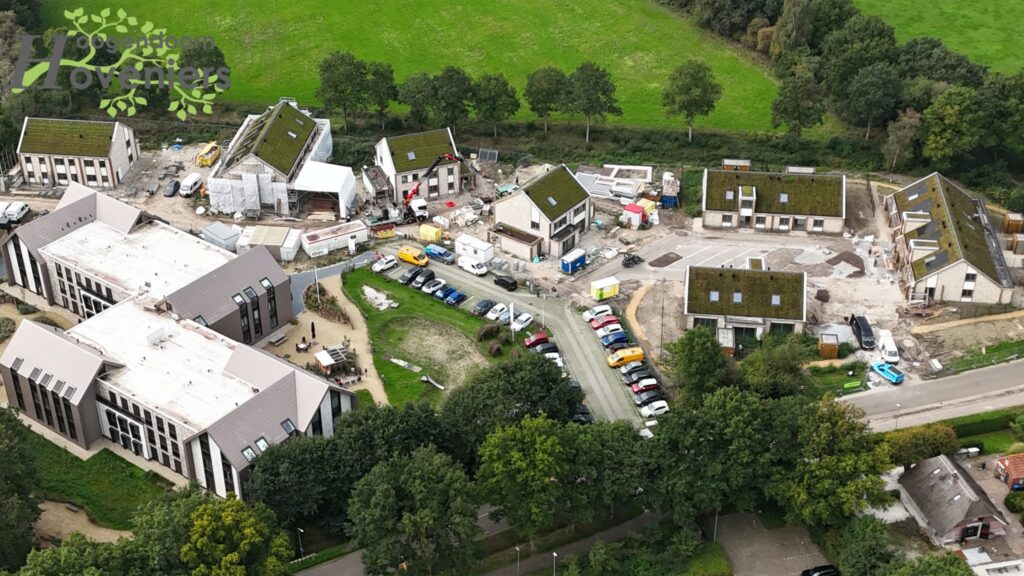 Groendaken nieuwbouw T’Harde